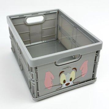 トムとジェリー トム キャラコンテナ フェイス 収納 インテリア グレー