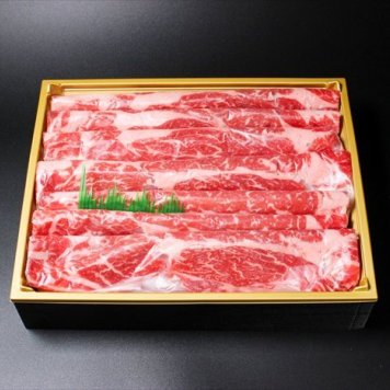 送料無料 北海道産地直送 トヨニシファーム 豊西牛肩ロースすき焼き用350g  ※ご注文後約7～10日前後での発送となります。沖縄・離島へは別途配送料が発生いたします お取り寄せグルメ スイーツ