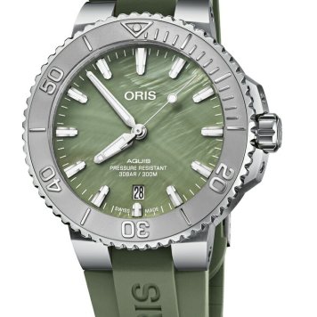 オリス ORIS 01 733 7766 4187-Set アクイス デイト ニューヨークハーバー リミテッドエディション 限定2000本 国内正規品 腕時計