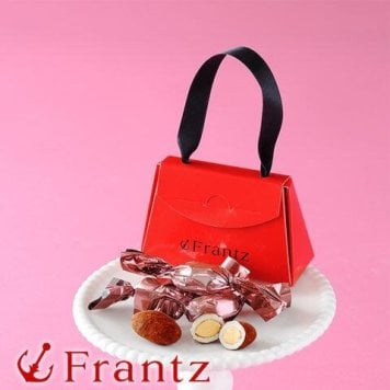 神戸フランツ 神戸タイニーセレブBAG クリスマス お菓子 スイーツ チョコ 500円以下 ギフト 洋菓子 プレゼント プチギフト アーモンド チョコレート お返し