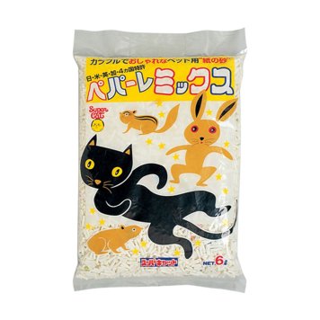 スーパーキャット ペパーレミックス 6L 猫用品 ねこグッズ ペットグッズ ペット用品 猫砂