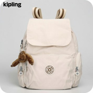 キプリング リュック レディース ブランド Kipling シティジップ S バックパック リュックサック スクールバッグ  KI3523-9LO Soft Sand