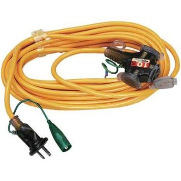 ハタヤ 3芯延長コード 10M SX-103K キイロ 4930510419114