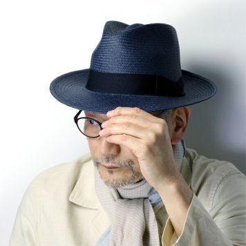 セラノハット パナマハット SERRANO HAT つば広 メンズ 中折れ帽 ワイドブリム エクアドル 春夏 メンズハット 大きいサイズ M L XL パナマ帽 ティアドロップ ストローハット リボン 無地 夏 コーデ 紺 ネイビー 父の日ギフト プレゼント 敬老の日