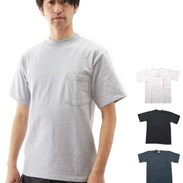 Tシャツ グッドウェア GOOD WEAR メンズ 無地 丸首 クルーネック 定番 コットン 綿 MADE IN USA アメリカ製 クラシック ポケット 半袖Tシャツ カットソー ポケット付き 黒 半袖 トップス 2313-0002 kkp-gw-GP-2800 gw040