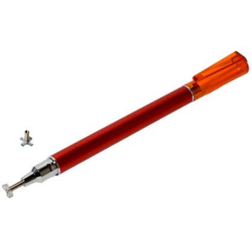 ミヨシ 先端交換式タッチペン 十字型タイプ レッド STP-L02/RD
