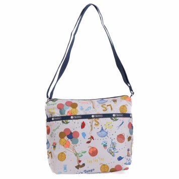 レスポートサック LeSportsac バッグ ショルダーバッグ 斜めがけバッグ 7562 F132 SMALL CLEO CROSSBODY スモールクレオ クロスボディ DANCE PARTY ホワイト系マルチカラー