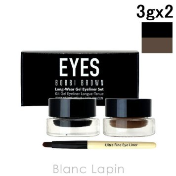 ボビイブラウン BOBBI BROWN ロングウェアジェルアイライナーセット 3g x2