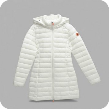 セイブ ザ ダック SAVE THE DUCK MIRI ダウンジャケット D47180W-00002-OFF-WHITE-1 レディース ダウンジャケット