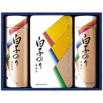 【ギフト対応無料】お歳暮・冬ギフト 白子のり のり・お茶漬け詰合せ SA-300 (SA-300) ※送料無料(北海道・沖縄は除く)