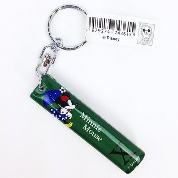 ディズニー ミッキー＆ミニー イニシャルキーホルダー X グッズ  (MCOR)