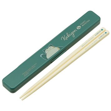 カビゴン 抗菌音のならない箸・箸箱セット 箸18cm ※送料無料(ポスト投函)