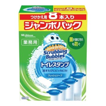 ジョンソン トイレスタンプクリーナー フレッシュS (交換用ジャンボパック(8本入)) 4901609014671
