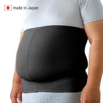 3-4W 3-4W 出っ腹巻き[腹巻 腹巻き はらまき メンズ 男女兼用 日本製 温活 妊活 レディース 冷え対策 寒さ対策 冷房対策 下腹 下腹部 カバー フィット 発熱 保温 めくれにくい ゆったり 曲線形状 伸縮 男性 ギフト 父の日 プレゼント 薄手]