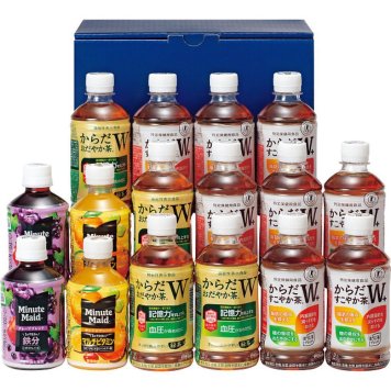 お歳暮 お返し 内祝い ギフト飲料セット コカ・コーラ健康飲料詰合せ 16本 CKD-30A  新築 お礼 引越し 志 仏事 送料無料