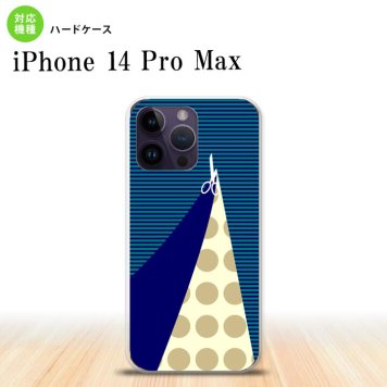 iPhone14 ProMax iPhone14 Pro Max スマホケース 背面ケース ハードケース はさみ 紺 2022年 9月発売 nk-i14pm-1347