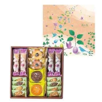 森の庭 焼き菓子アソート 芽吹き 16個入 〈MRM-03A〉 出産内祝い 結婚内祝い お返し ギフト