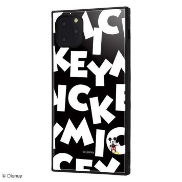 iPhone11 Pro Max ケース スクエア ディズニー キャラクター 耐衝撃 ハイブリッド KAKU ミッキーマウス / I AM iphone11promax カバー ※送料無料(ポスト投函)