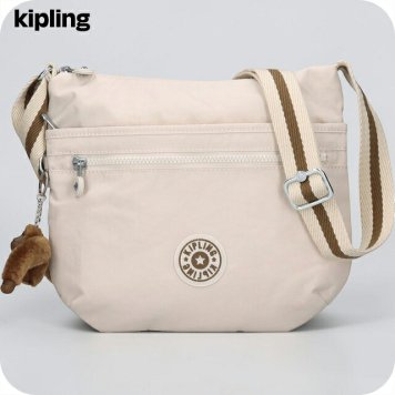 キプリング ショルダーバッグ レディース ブランド Kipling アルト ロゴ ワンポイント 無地 K19911-9LO Soft Sand