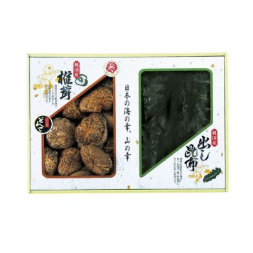 【ギフト対応無料】国内産 原木どんこ椎茸・昆布詰合せ (TSK-50N4) ※送料無料(北海道・沖縄は除く)