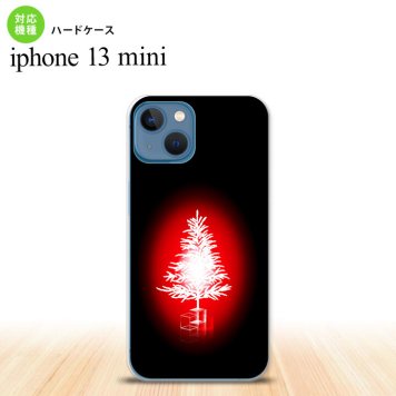 iPhone13mini iPhone13 mini ケース ハードケース ツリー 赤  nk-i13m-625