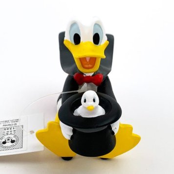 ディズニー ドナルドダック メガネスタンド ドナルド マジシャン メガネ置き 黒