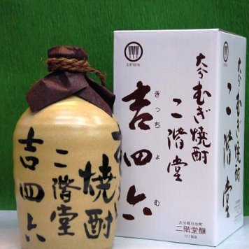 麦焼酎 二階堂 吉四六 壺 720ml　大分県、二階堂酒造（有）