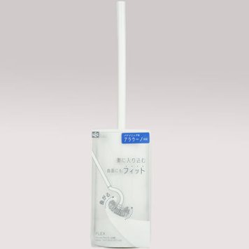 レック FLEX トイレブラシ ケース付き ホワイト B00182 (トイレブラシ) 4903320042605