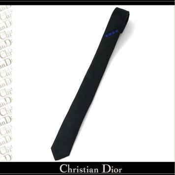 ディオール ネクタイ Dior ブランド ネクタイ Christian Dior クリスチャン・ディオール 細ネクタイ ナロータイ スリムタイ