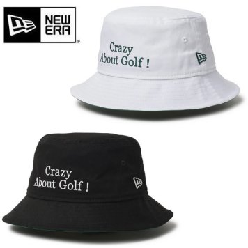 ニューエラ ゴルフ ハット バケット01 Crazy About Golf New Era Golf (14391294) (14391295) お誕生日祝い お祝い 記念品 お父さん 父の日 彼氏 男性 30代 40代 50代 60代  還暦祝い 敬老の日 人気プレゼント プレゼント