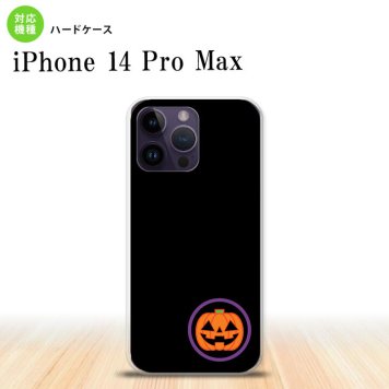 iPhone14 ProMax iPhone14 Pro Max スマホケース 背面ケース ハードケース ハロウィン カボチャポイント 黒 2022年 9月発売 nk-i14pm-412