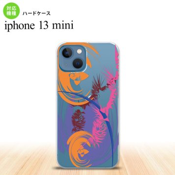 iPhone13mini iPhone13 mini ケース ハードケース アート クリア 紫  nk-i13m-1268