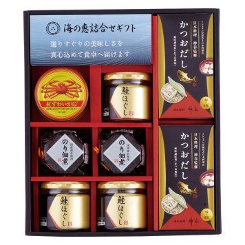 海の恵詰合せ  ／セット・詰め合わせ 調味料 食品 お中元 御中元 ギフト 暑中 残暑 お盆 初盆 新盆 お供 御供 ギフト 2026 送料無料 ギフト プレゼント プチギフト 内祝い 快気祝い 出産祝い 結婚祝い 引出物 新築祝い お返し
