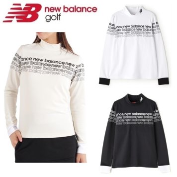 ニューバランス ゴルフ レディース L/SLEEVE MOCK NECK PULLOVER New Balance Golf 012-4267504 2024年秋冬モデル お誕生日祝い お祝い 記念品 30代 40代 50代 60代 母の日 お母さん 還暦祝い 敬老の日 彼女 人気プレゼント プレゼント