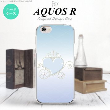 【SH03J】【スマホケース/スマホカバー】【アクオス R】SH03J スマホケース AQUOS R SH-03J カバー アクオス R ハート(F) 青 nk-sh03j-319【メール便送料無料】