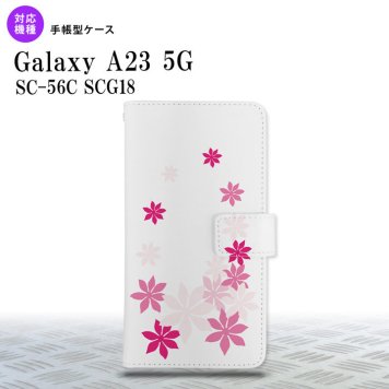 Galaxy A23 GalaxyA23 手帳型スマホケース カバー ティアレ ピンク 2022年 10月発売 nk-004s-a23-dr1075