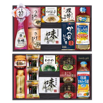 日清オイリオ食卓詰合せ  ／セット・詰め合わせ 調味料 食品 お中元 御中元 ギフト 暑中 残暑 お盆 初盆 新盆 お供 御供 ギフト 2026 送料無料 ギフト プレゼント プチギフト 内祝い 快気祝い 出産祝い 結婚祝い 引出物 新築祝い お返し