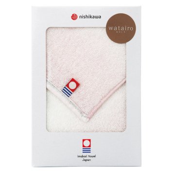 わたいろ nishikawa今治タオル ミニタオル ピンク  ／タオル 日用品・ヘルスケア 敬老の日 プレゼント ギフト お彼岸 お供え 秋 2026 送料無料 ギフト プレゼント プチギフト 内祝い 快気祝い 出産祝い 結婚祝い 引出物 新築祝い お返し