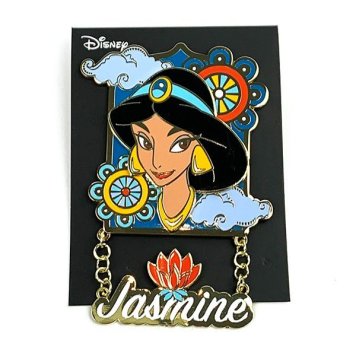 ディズニー Disney コレクションピンバッチ ジャスミン バッチ   マリモクラフト