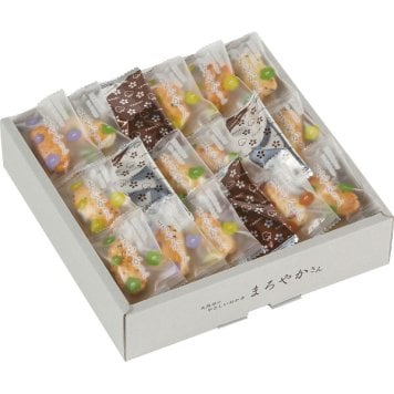 天然水おかき まろやかさん [26-7509-015] TM-15SN おかき せんべい 和菓子 詰め合わせ 個包装 国産もち米使用 3種 塩味 欧風風 あまから醤油 贈り物 お祝い お返し 内祝い 出産 結婚 快気 プレゼント ギフト