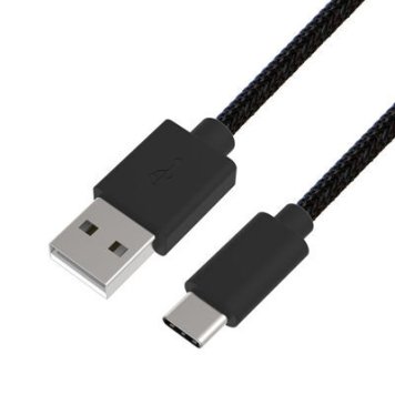 カシムラ USB充電&同期ケーブル50cm A-C STRONG BK AJ-535-BK