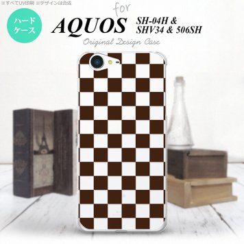 【SH04H】【スマホケース/スマホカバー】【アクオス ゼータ】SH04H スマホケース AQUOS ZETA SH04H カバー アクオス ゼータ スクエア 茶 nk-sh04h-032【メール便送料無料】