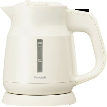 【送料無料・包装無料・のし無料】ピーコック 電気ケトル ホワイト WGK-08W(A5) ギフト 敬老の日 入学祝い 卒業祝い 就職祝い 結婚祝い 誕生日 出産祝い 引越祝い 香典返し 新盆 初盆 御礼 お中元 内祝い 快気祝い ご挨拶 志 法事