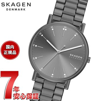 スカーゲン SKAGEN 腕時計 メンズ 三針 SIGNATUR ガンメタル  SKW6951【2026 新作】