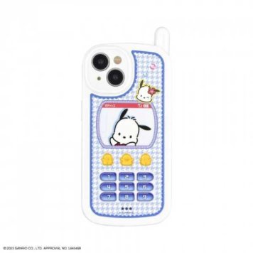 iPhone15 iPhone14 ケース サンリオ ポチャッコ レトロ ガラケー風 TPU ソフトケース カバー スマホケース キャラクター グッズ おしゃれ かわいい 耐衝撃 ストラップホール サンリオ正規ライセンス品