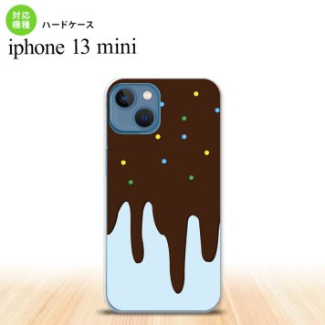 iPhone13mini iPhone13 mini ケース ハードケース アイス 青  nk-i13m-348
