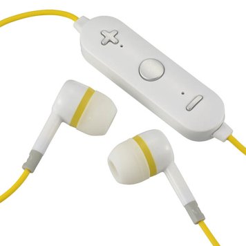 オーム電機 Bluetoothワイヤレス ステレオイヤホン(イエロー) HP-WBT170Z-Y
