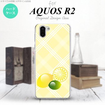 AQUOS R2 アクオス アール2 SH-03K SHV42 専用 スマホケース カバー ハードケース レモン nk-r2-659[スマホ,スマホケース,スマホカバー,ケース,カバー,ジャケット]