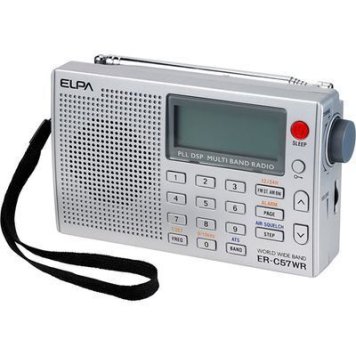 ELPA ワールドラジオ 短波・長波・FM・AM・AIR ER-C57WR