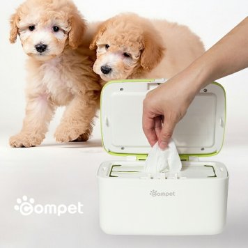 コムペット ウェットティッシュウォーマー　118765[おしりふき ウォーマー ペット用品 犬 散歩 後 足 あったかグッズ ペット 猫 玄関 ウェットシート ペットシート ウェットティッシュ ケース ウェットティッシュケース お尻ふき おしりふきケース ペットグッズ]